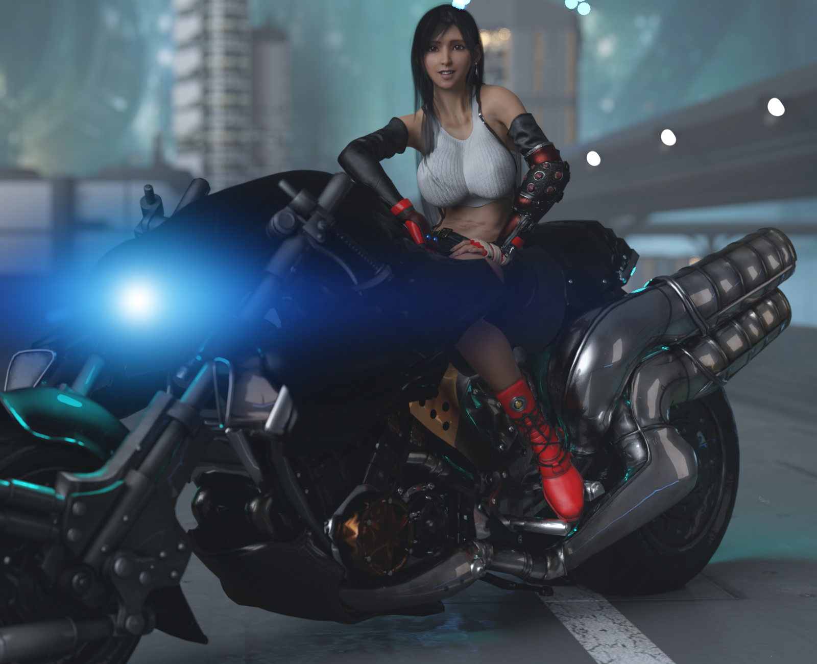 tifa pinup
